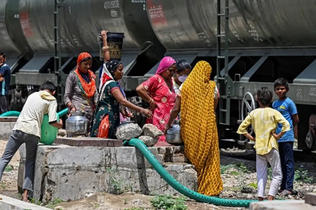  Heatwave in india Photograph:(AFP) 