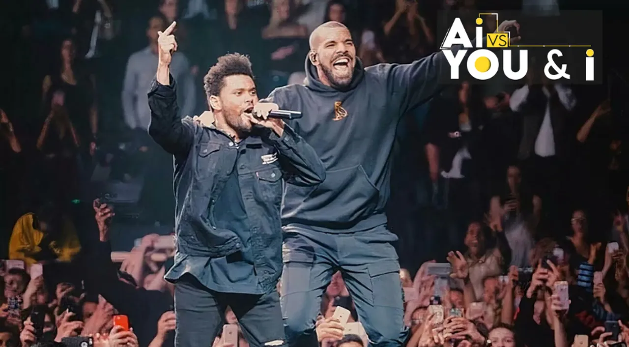  Drake and The Weeknd's voice was used to AI generate new song Photograph:(WION Web Team) 