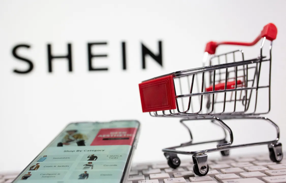  Chinse fast fashion brand Shein Photograph:(Reuters) 