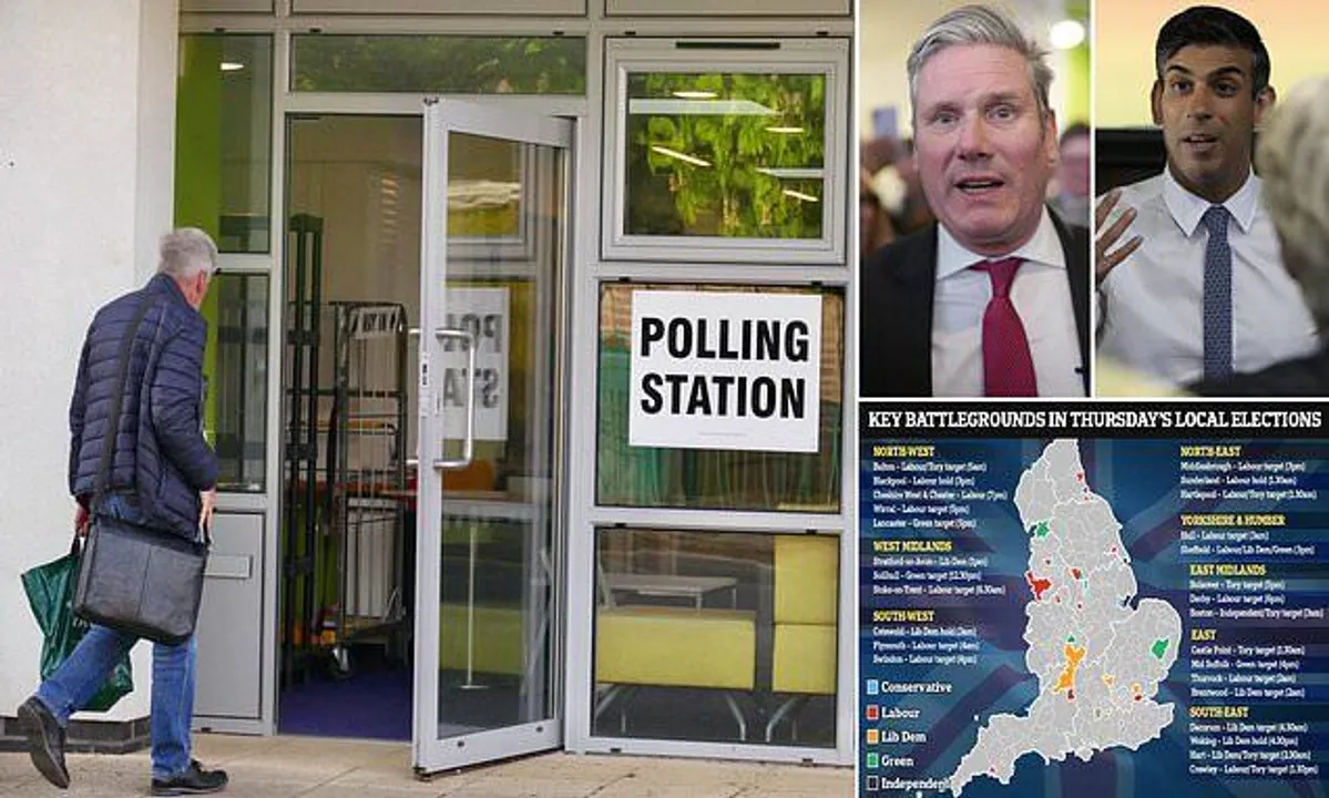  UK local elections 2023 Photograph:(X) 