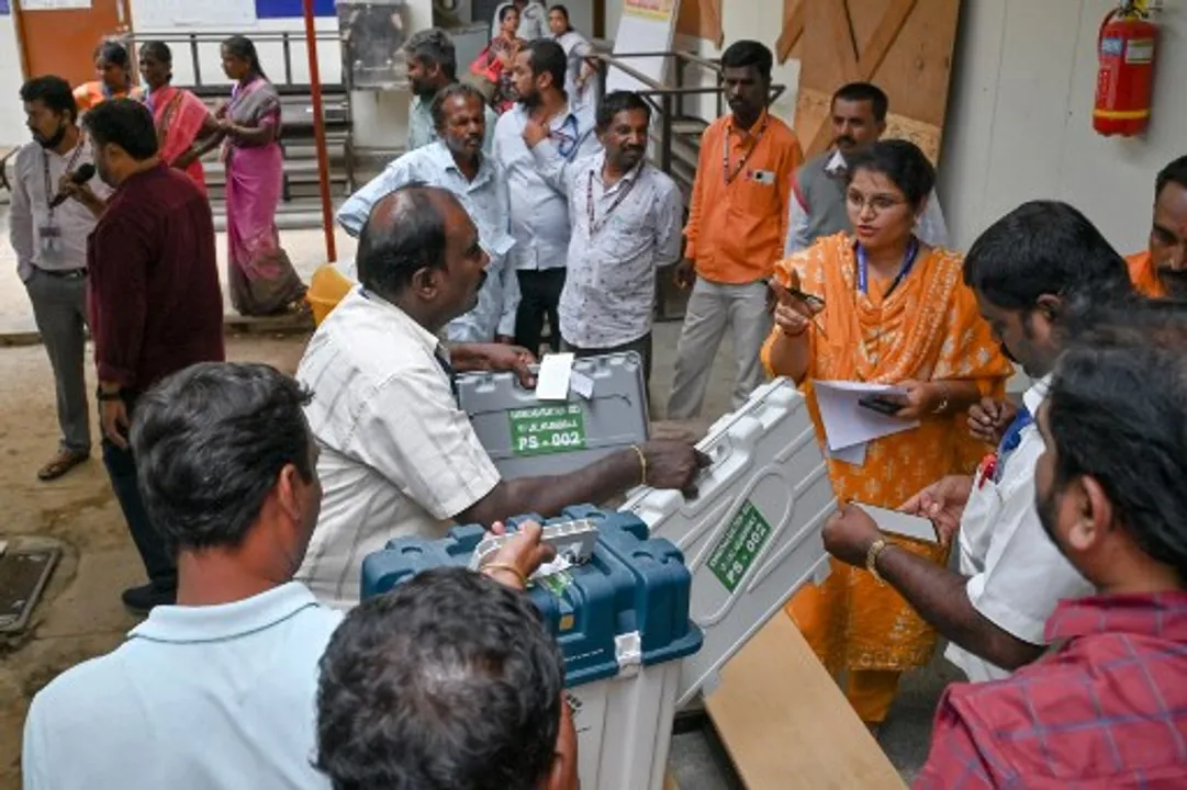 Karnataka Elections 2023 Photograph:(AFP) 