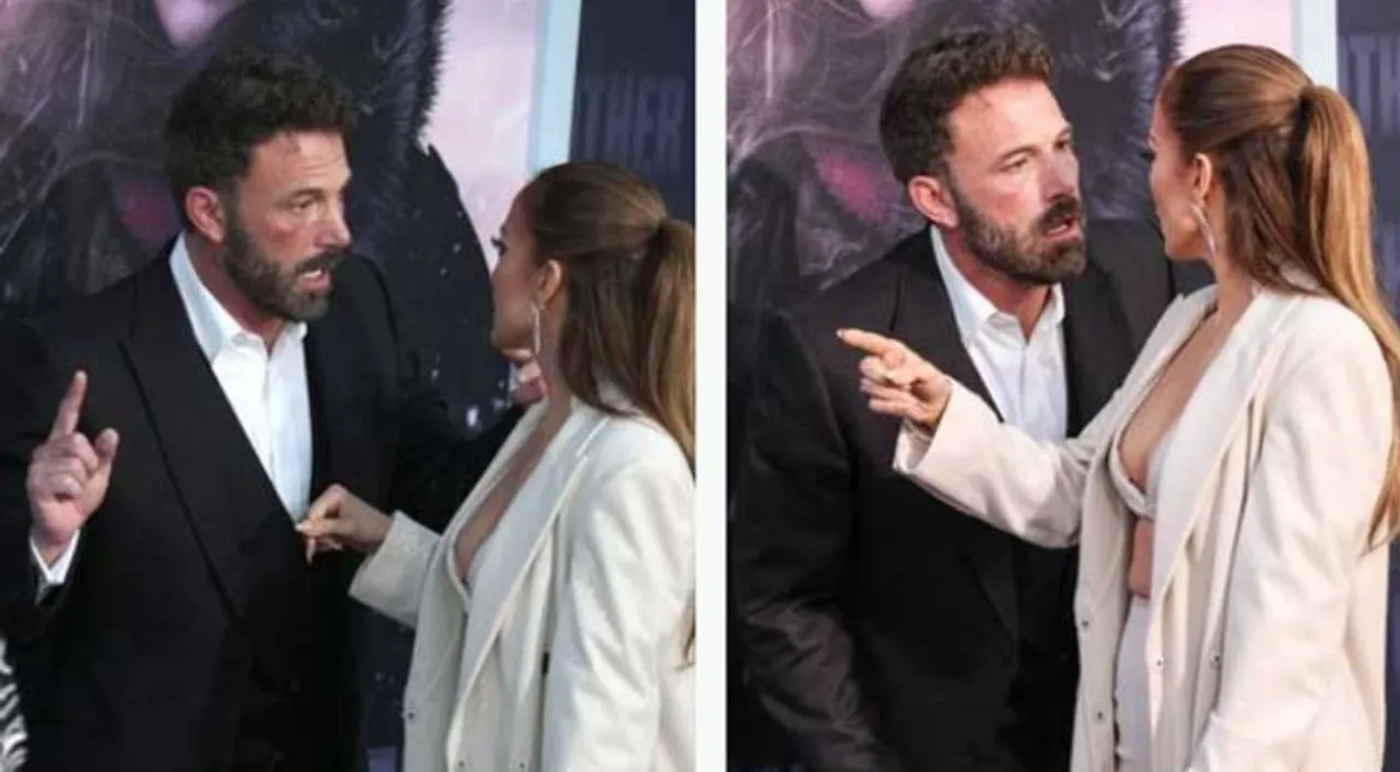  Jennifer Lopez and Ben Affleck spotted at The Mother premiere Photograph:(X) 