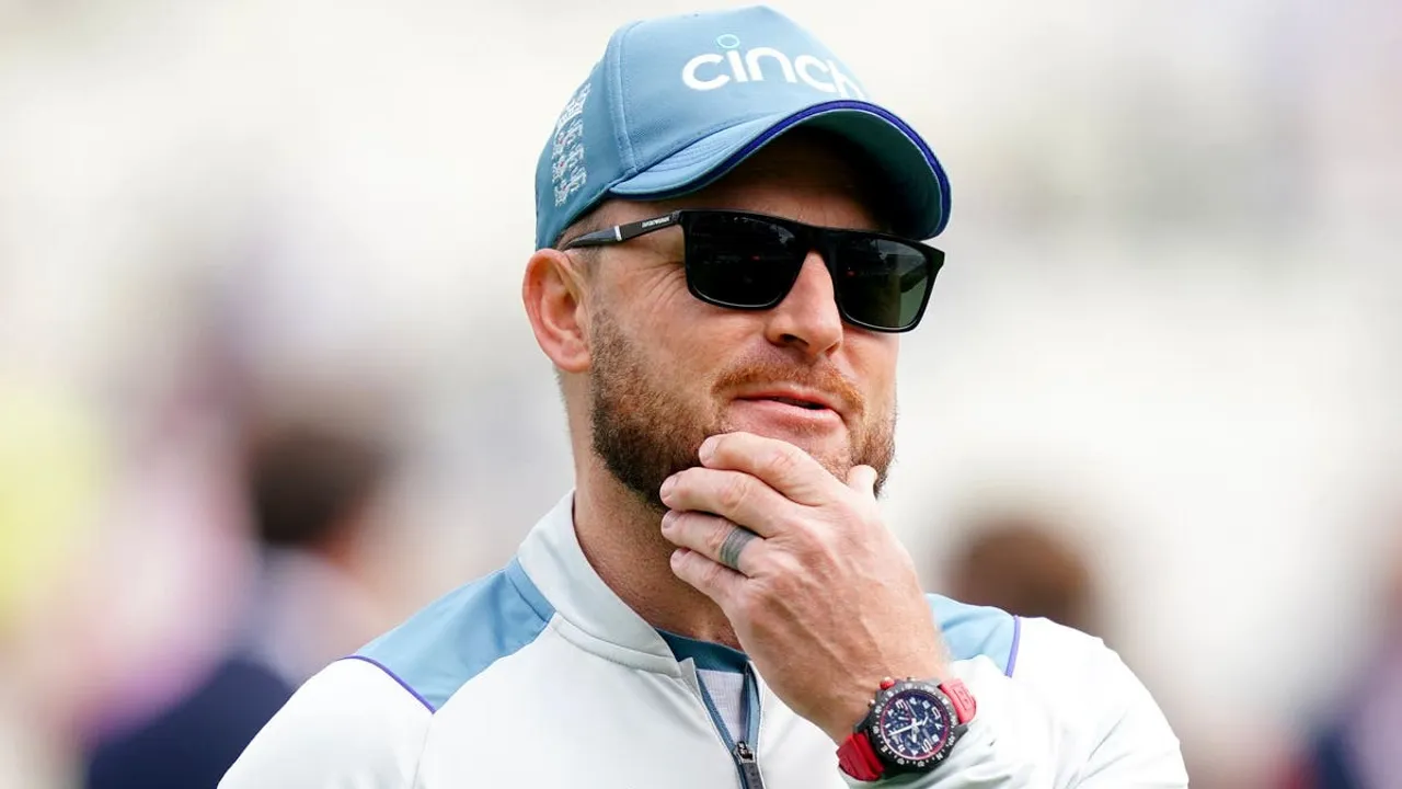  Brendon McCullum is currently England's Test team coach. Photograph:(X) 