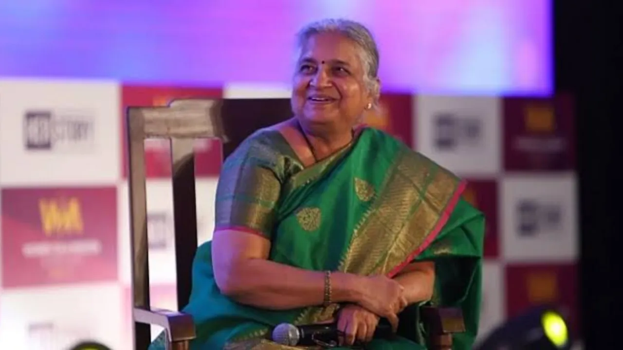  Sudha Murthy  Photograph:(X) 