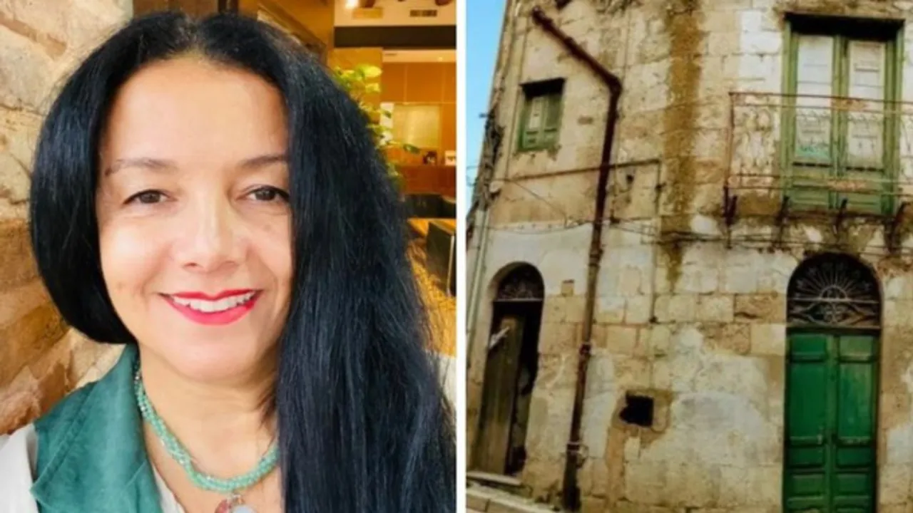  Rubia Daniels and a glimpse of her house in Italy. Photograph:(X) 