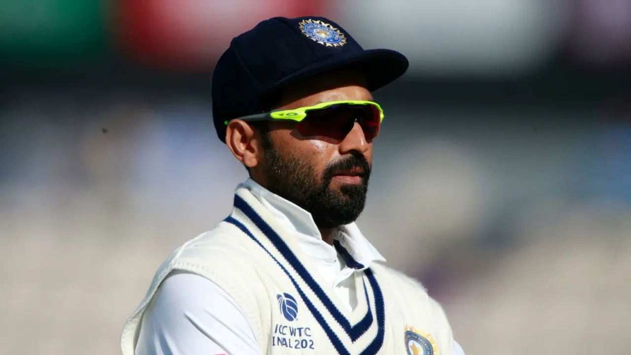  India batter Ajinkya Rahane 