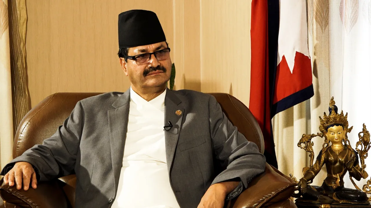  Nepal’s foreign minister Narayan Prasad Saud Photograph:(WION) 