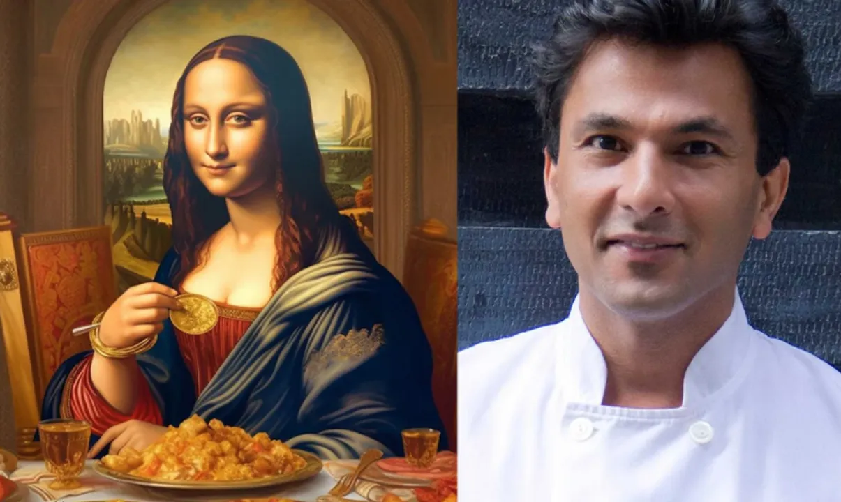  Chef Vikas Khanna new AI image Photograph:(X) 