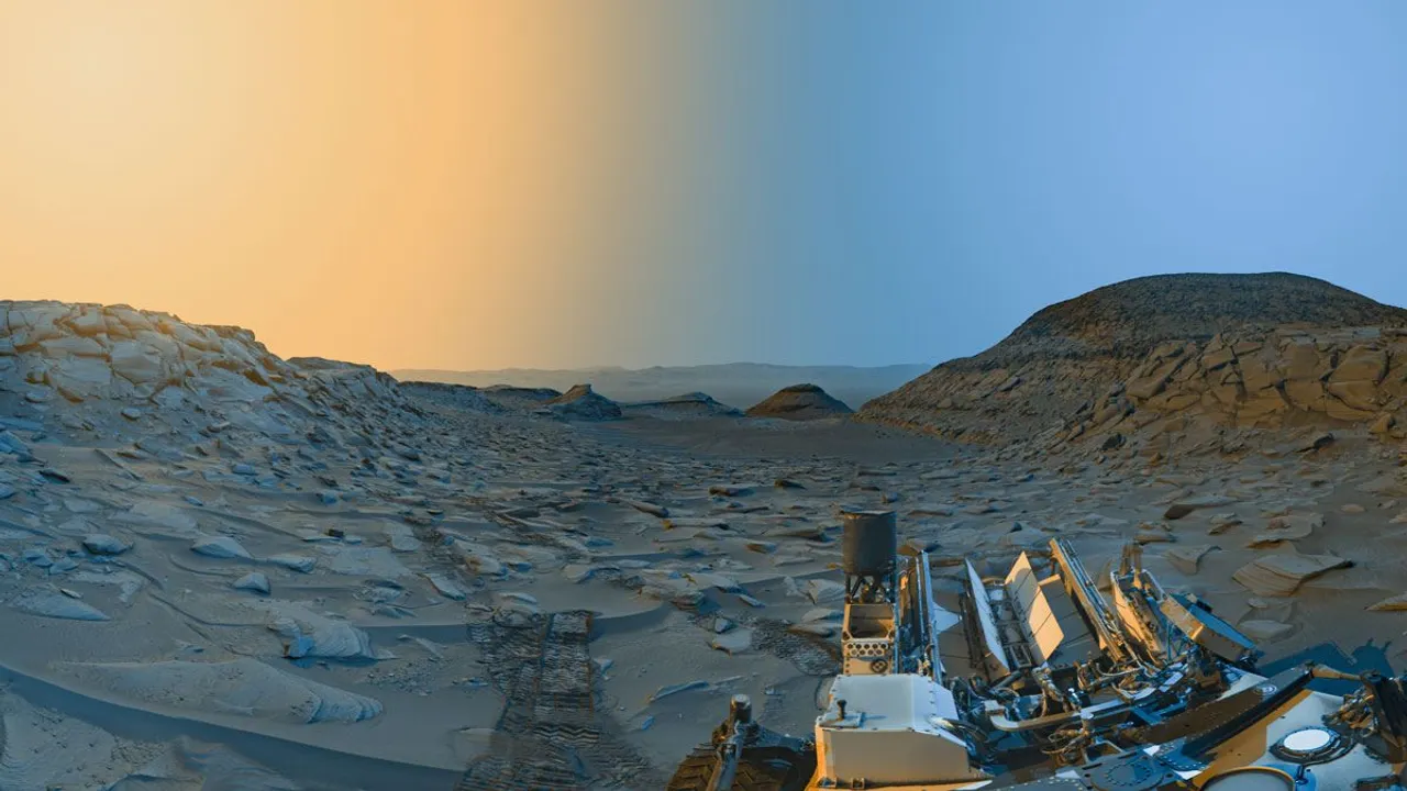  NASA's Curiosity Mars rover sends beautiful postcard  Photograph:(Others) 