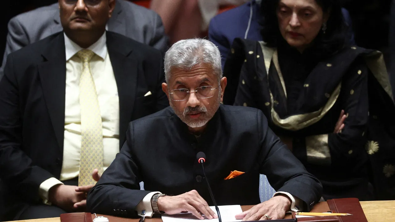  Indian External Affairs Minister S Jaishankar. Photograph:(Reuters) 