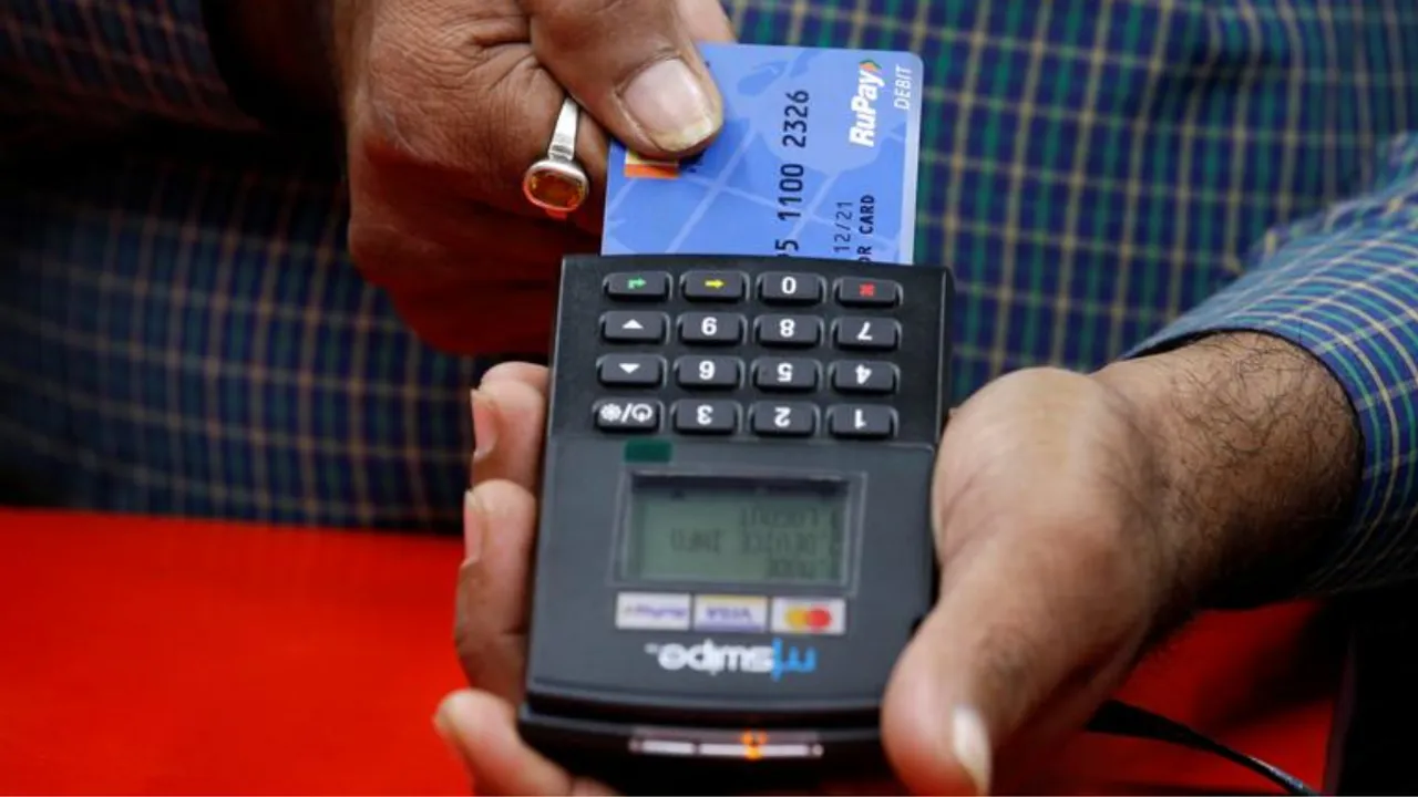  Credit Card TCS Photograph:(Reuters) 