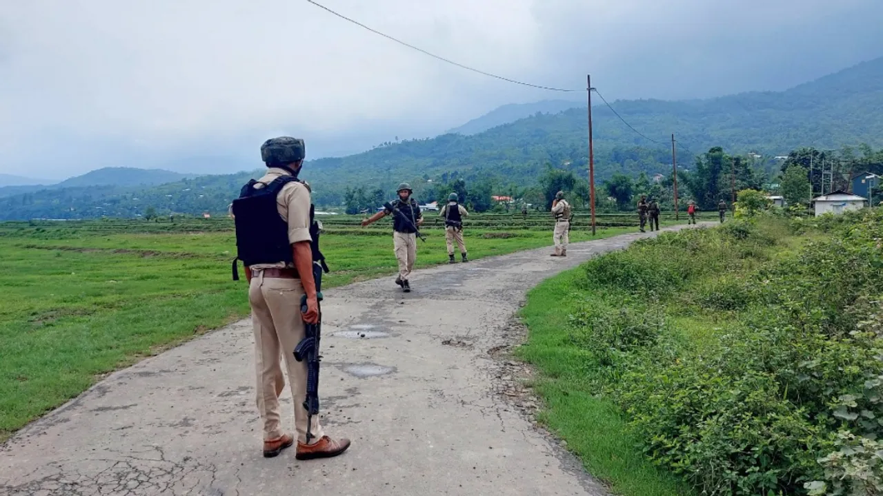  Manipur violence Photograph:(AFP) 