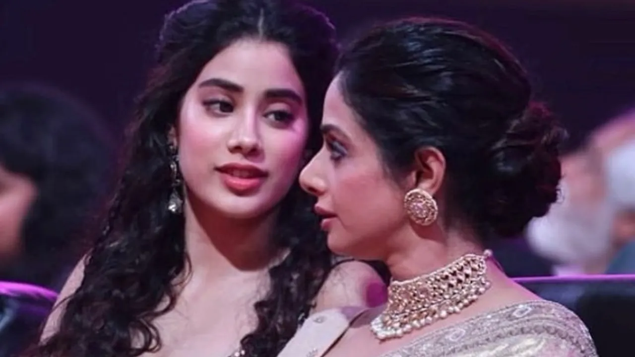 Five months before the release of Dhadak, Sridevi died due to accidental drowning in Dubai. Photograph:(Instagram) 