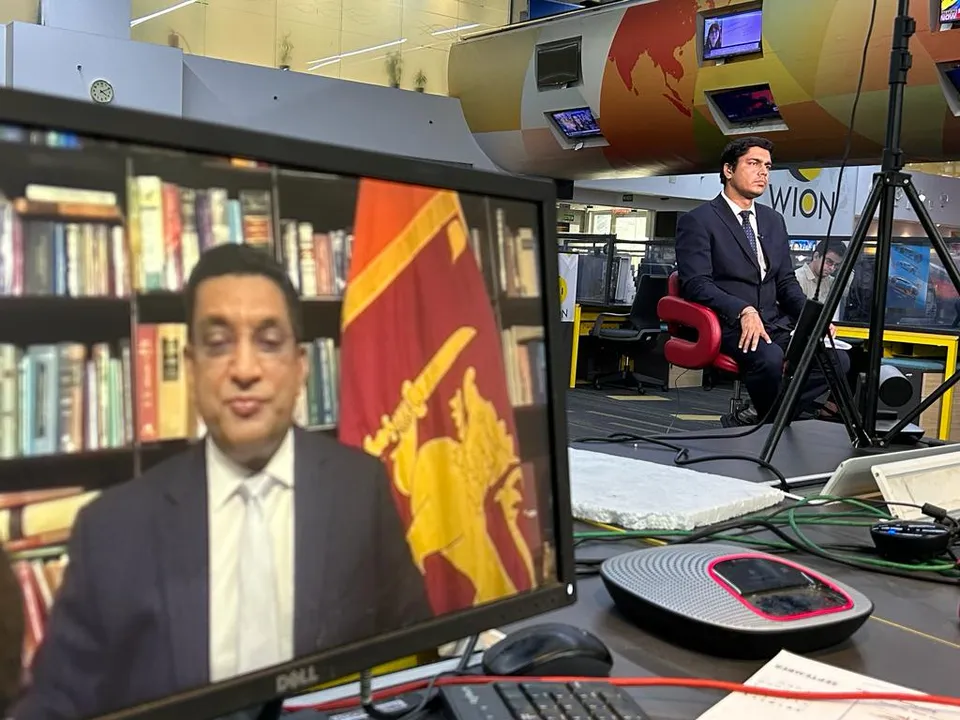  WION's exclusive chat with the Sri Lankan FM Photograph:(WION) 