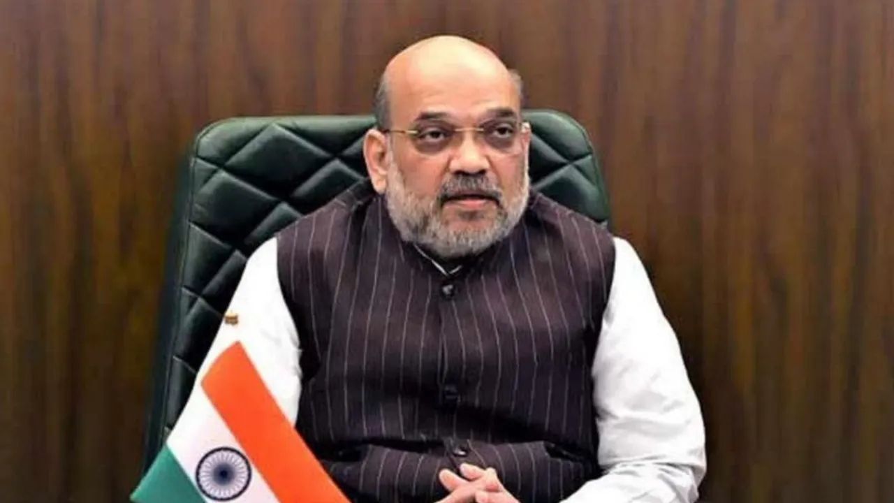  Amit Shah Photograph:(ANI) 