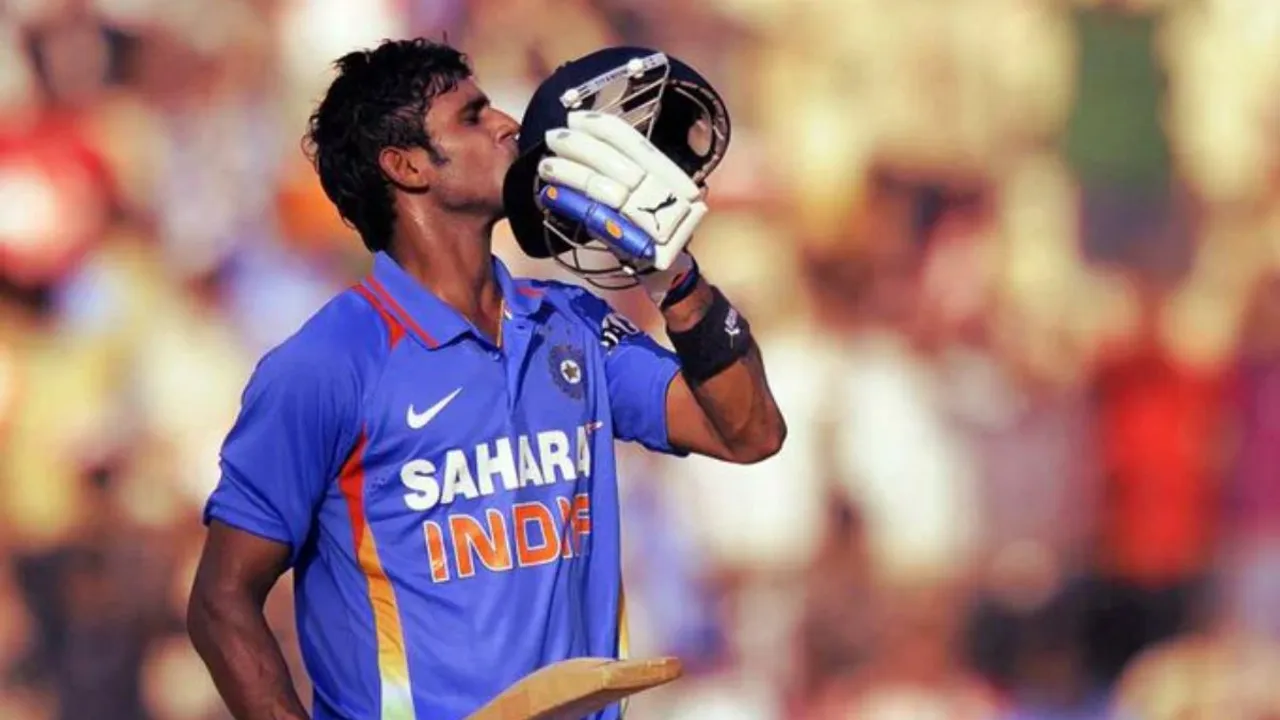  Former KKR star Manoj Tiwary announces international retirement at 37; represented India in 15 matches Photograph:(X) 
