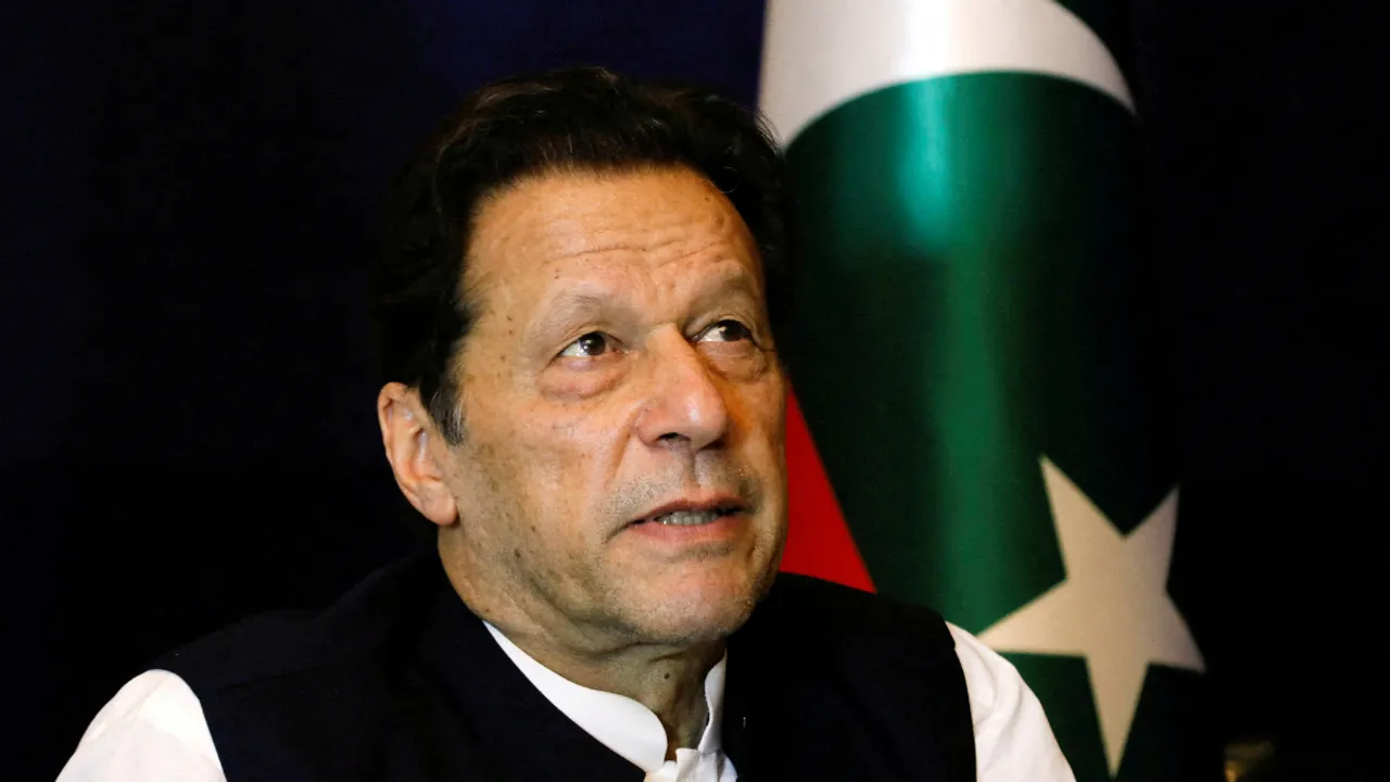  Imran Khan Photograph:(Reuters) 
