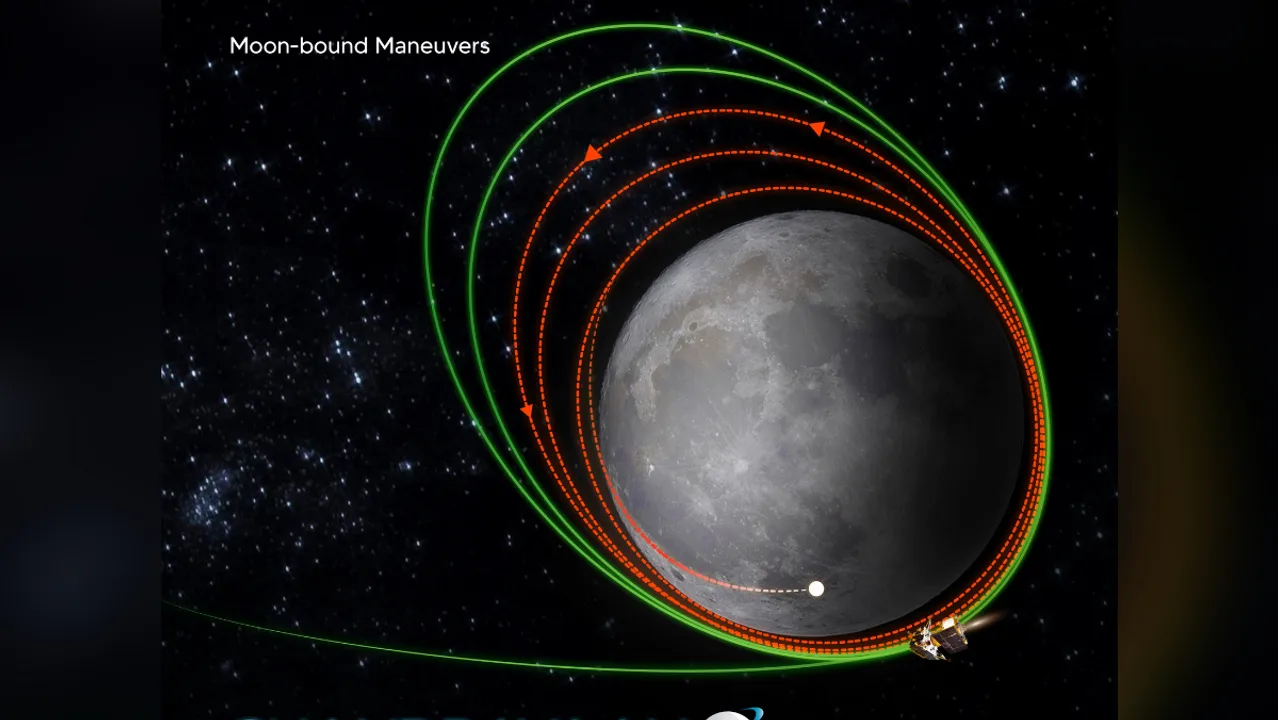  ISRO said craft's next operation would be third reduction of orbit around the moon Photograph:(X) 
