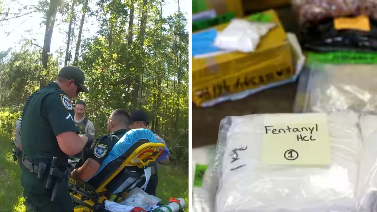  US police-fentanyl  Photograph:(Agencies) 