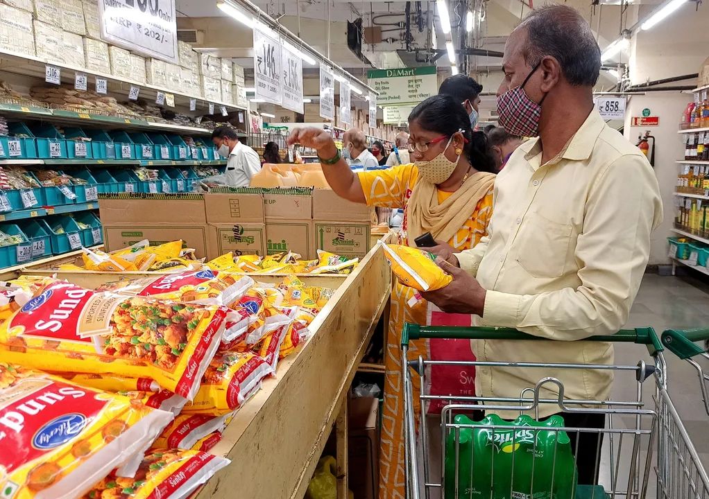  Retail inflation  Photograph:(Reuters) 
