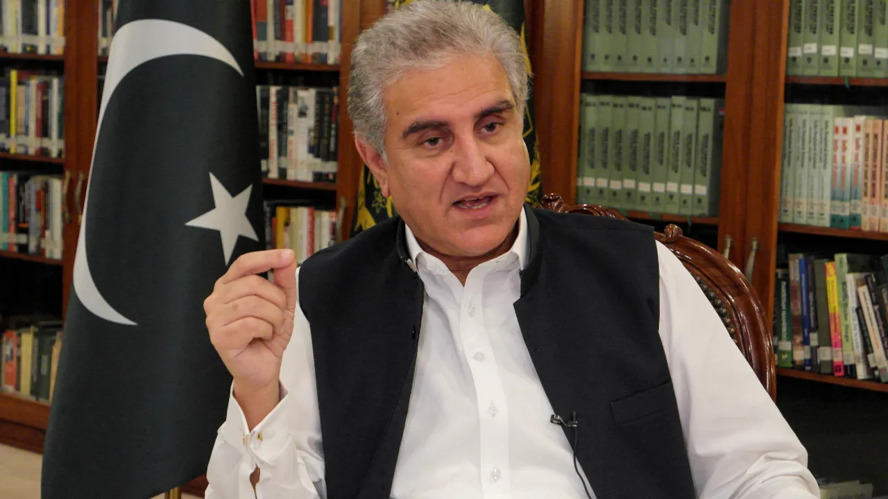  Shah Mehmood Qureshi Photograph:(Reuters) 