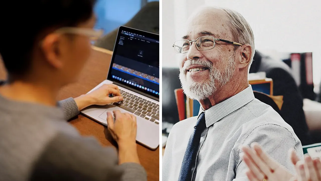  Representative images of a member of millennial and baby boomer generation at work Photograph:(Others) 