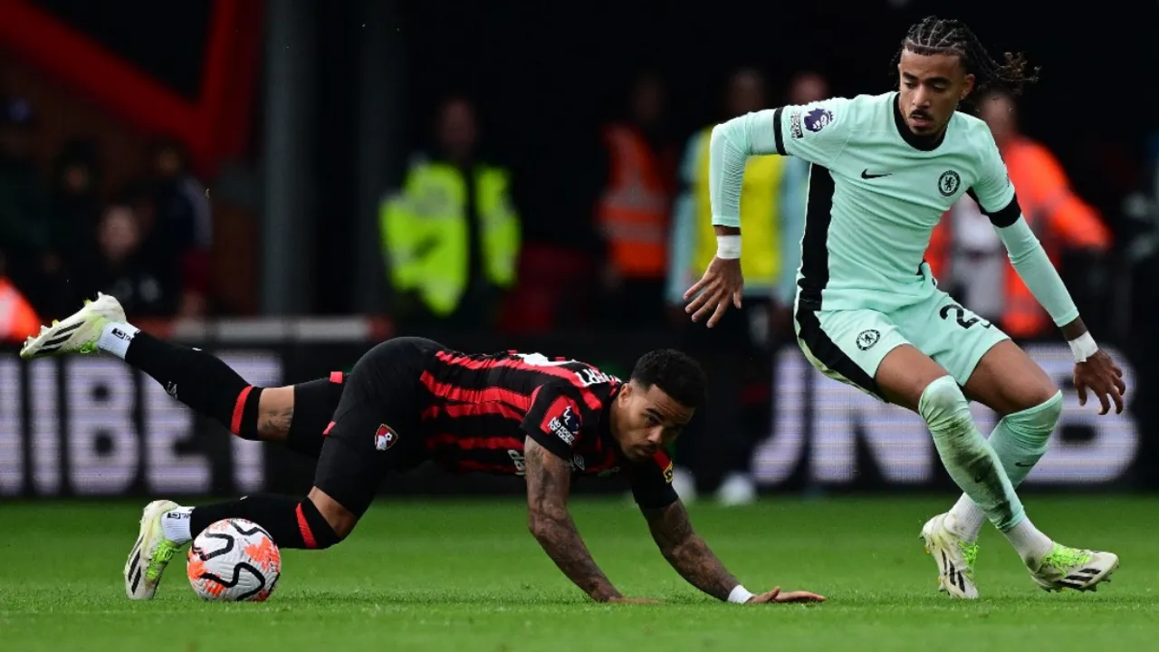  PL: Bournemouth stalemate hurt Chelsea as Blues struggle on points table Photograph:(AFP) 