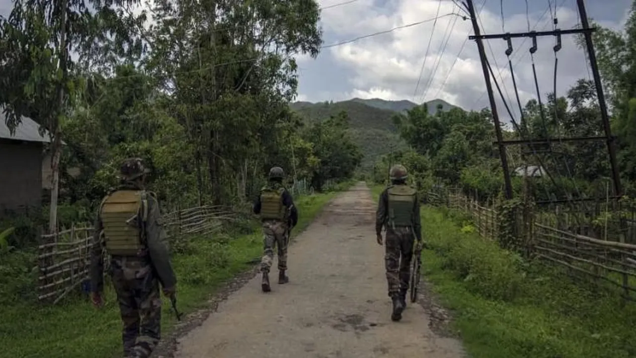  Indian army soldiers  Photograph:(X) 