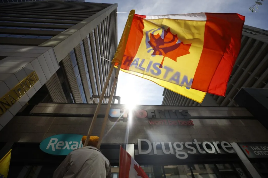  Khalistan  Photograph:(AFP) 