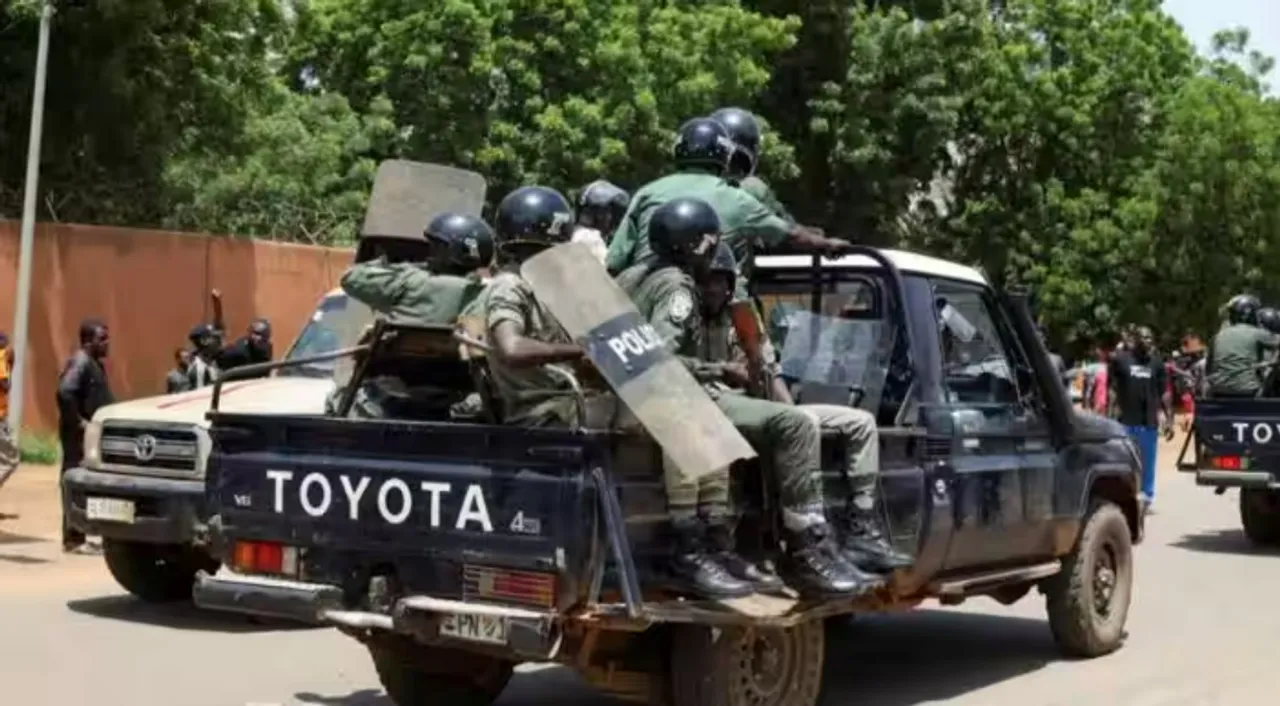  File photo of security forces in Niger.  Photograph:(Reuters) 