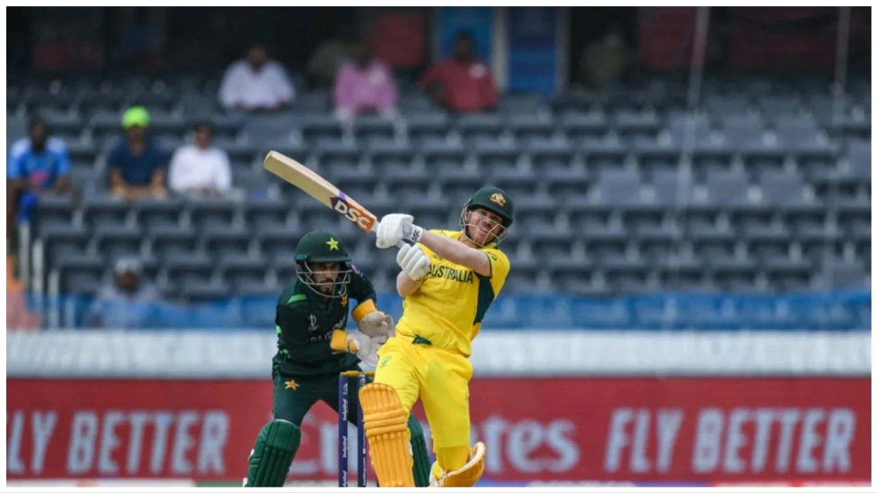  David Warner Photograph:(AFP) 
