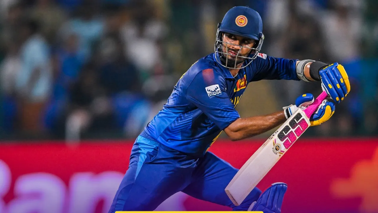  SL skipper Dasun Shanaka has been ruled out of World Cup Photograph:(X) 