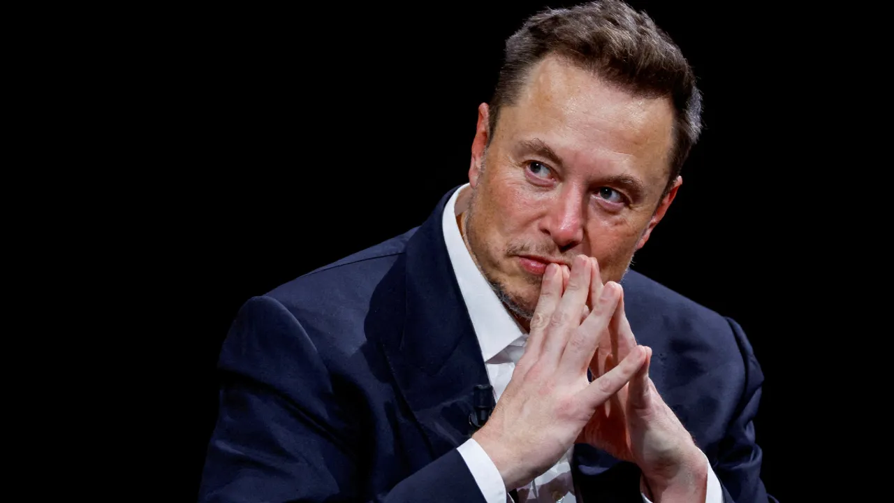  Elon Musk, the owner of X, formerly known as Twitter Photograph:(Reuters) 