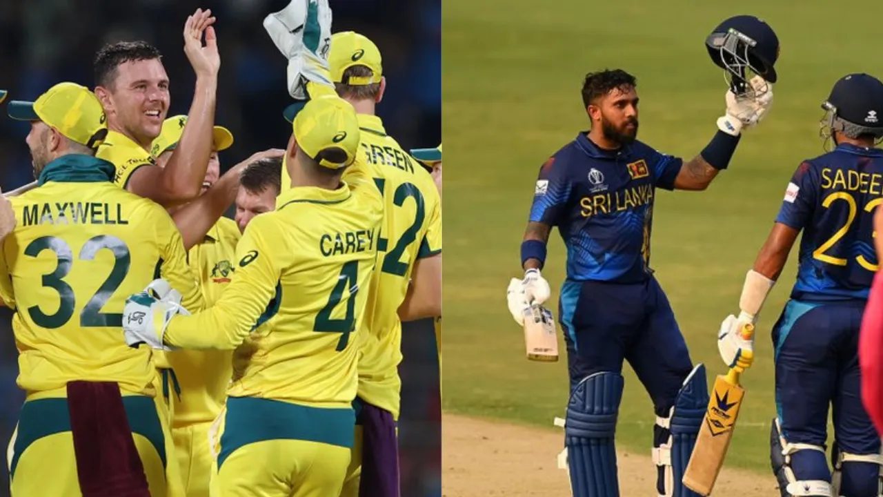  The Australia vs Sri Lanka match will be played on Monday, October 16.  Photograph:(X) 