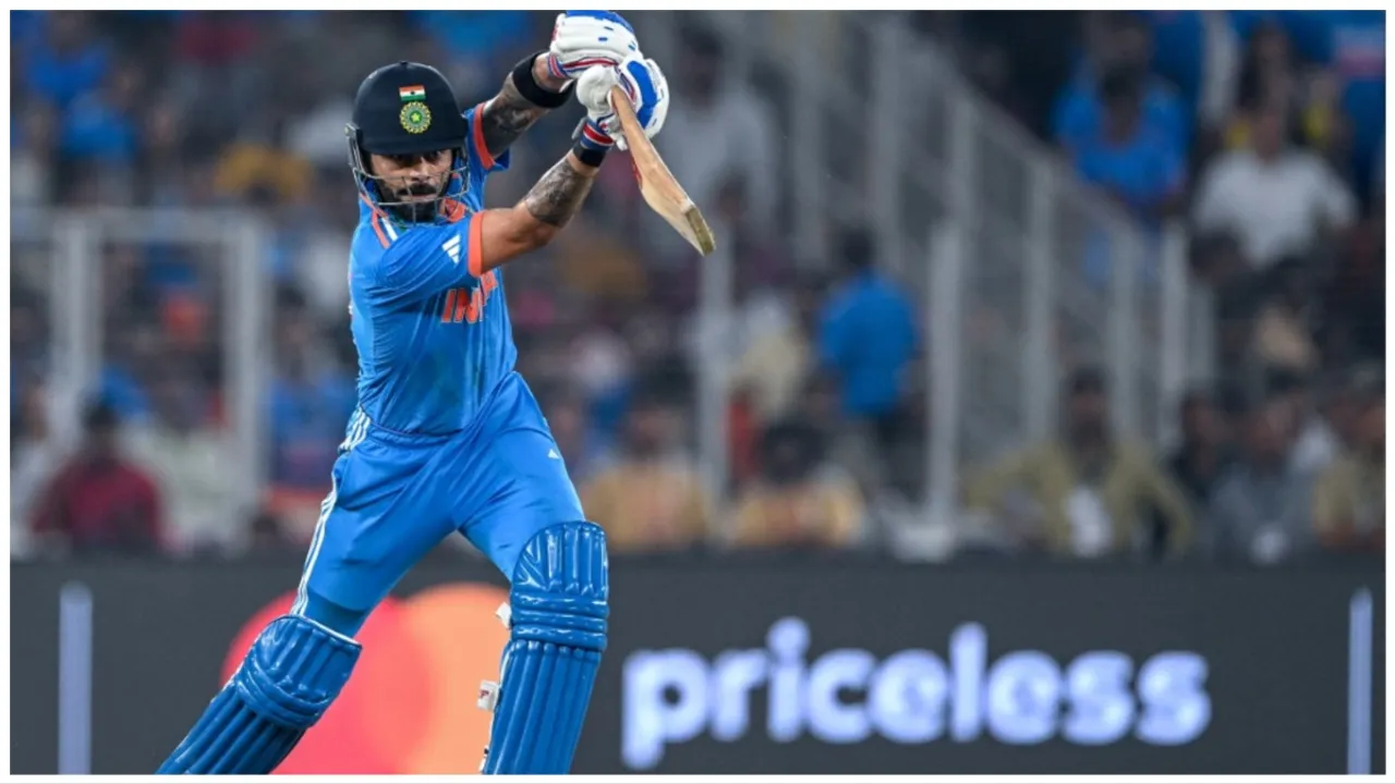  CWC '23: "Lucky to get Kohli out 5 times, he is the best batter in modern era" Photograph:(AFP) 