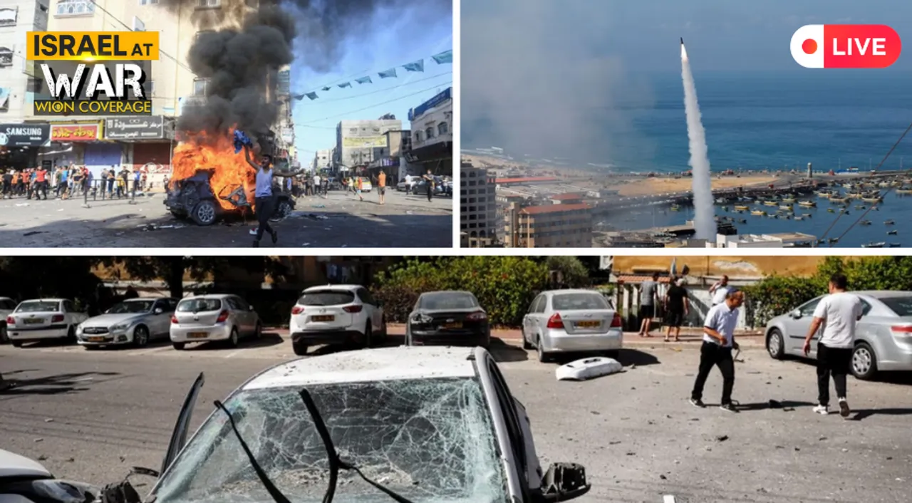  Israel-Hamas war  Photograph:(Reuters) 