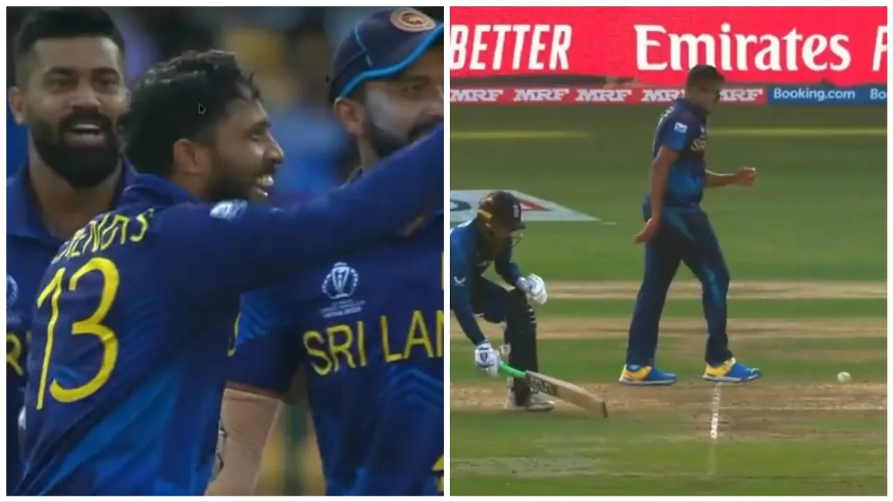  UNMISSABLE: Kusal Mendis' BRILLIANCE sends Rashid back in Eng vs SL WC tie. Photograph:(X) 