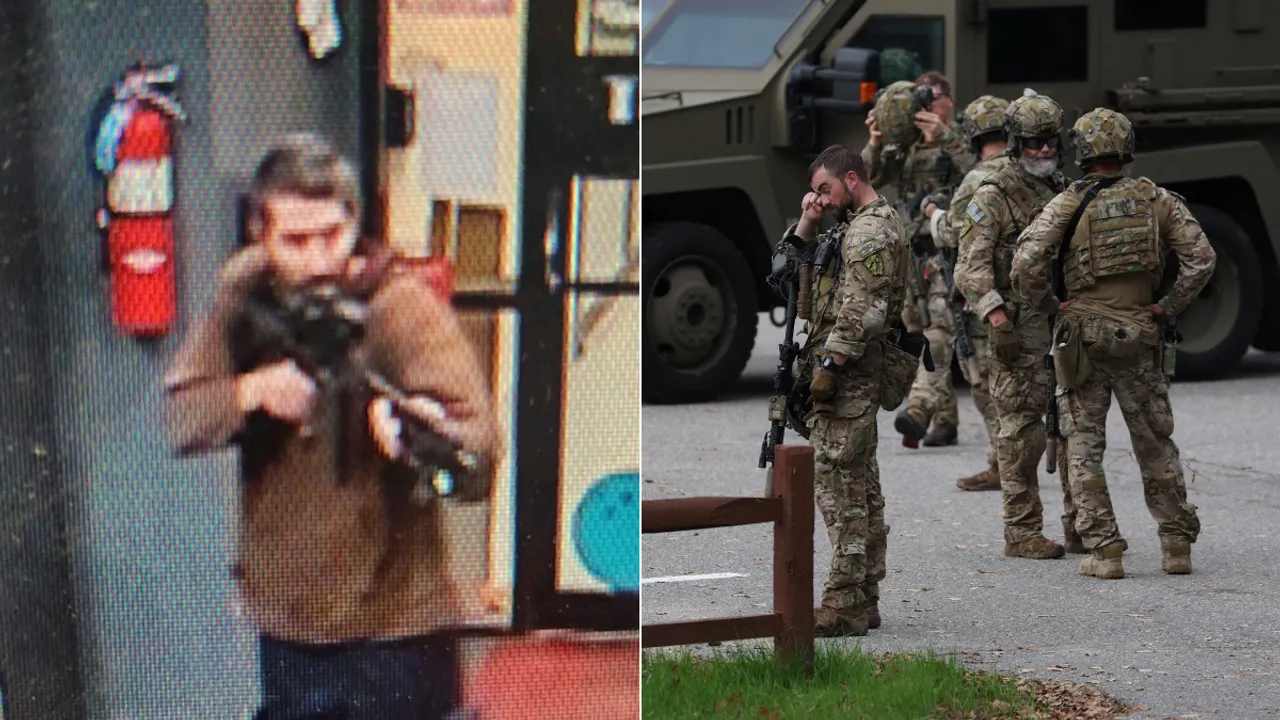  US law enforcement members Photograph:(Reuters) 