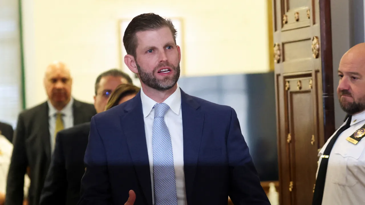  Eric Trump Photograph:(Reuters) 
