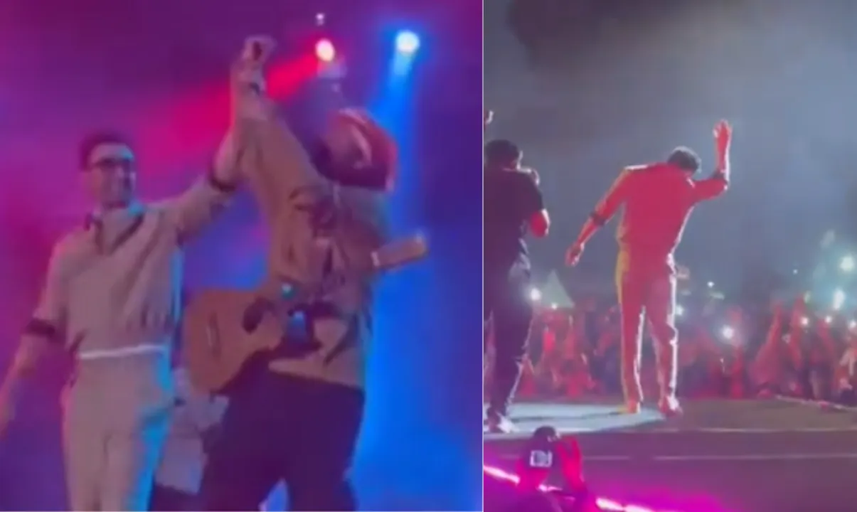  In the picture Arijit Singh and Ranbir Kapoor Photograph:(X) 