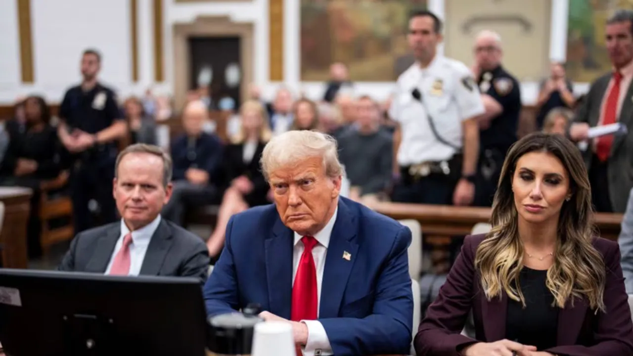  Donald Trump Civil Fraud Trial Photograph:(Reuters) 