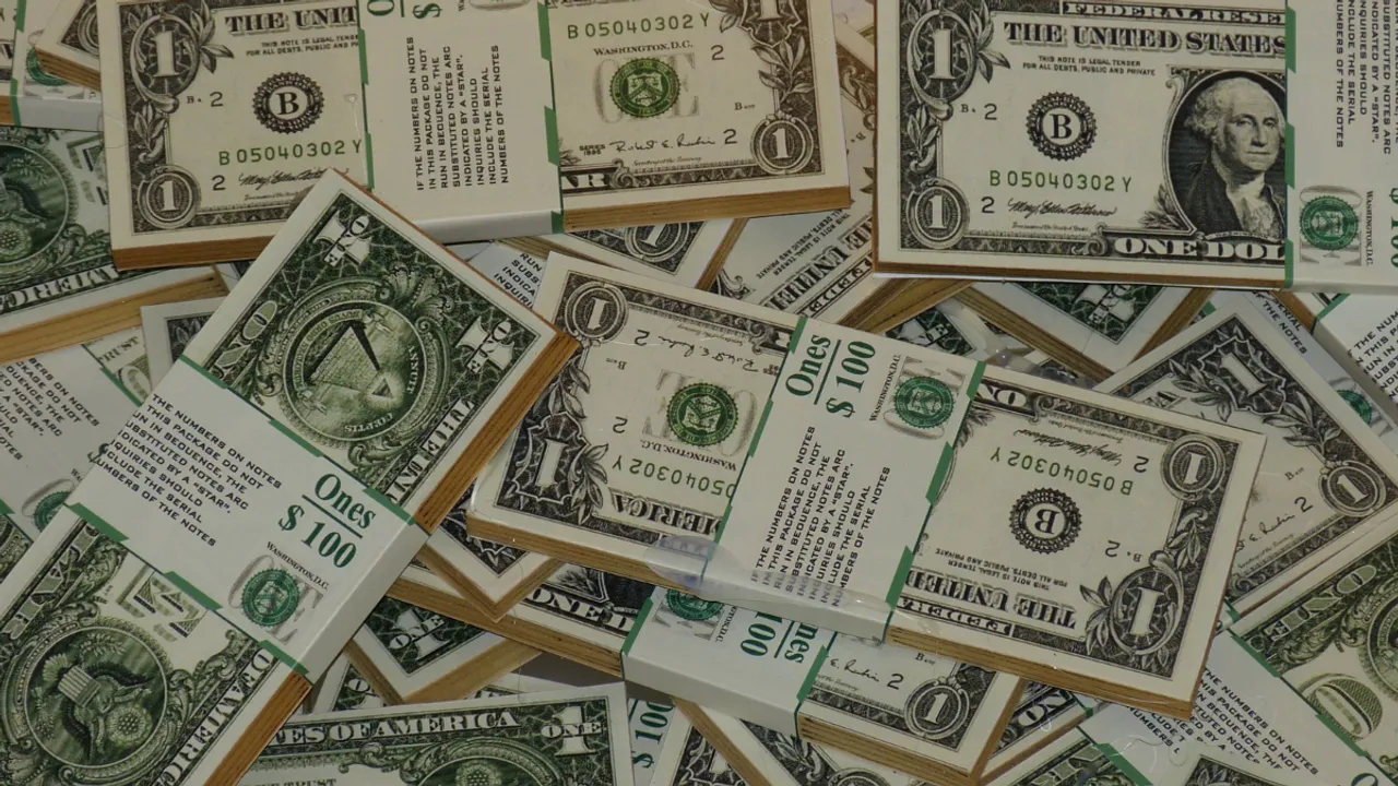  Representative image showing US dollar currency notes Photograph:(Others) 