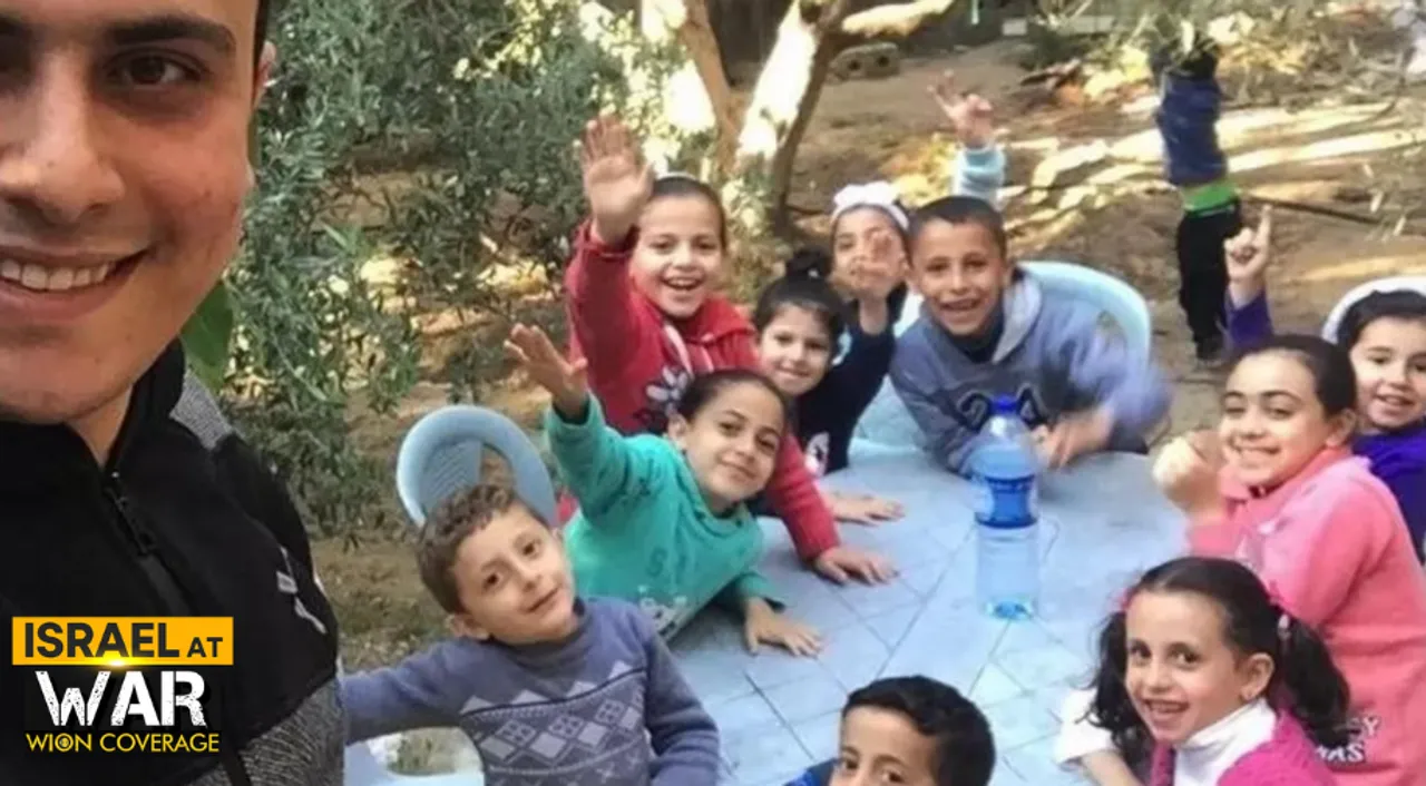  Ahmed's photo with his nephews and nieces Photograph:(X) 