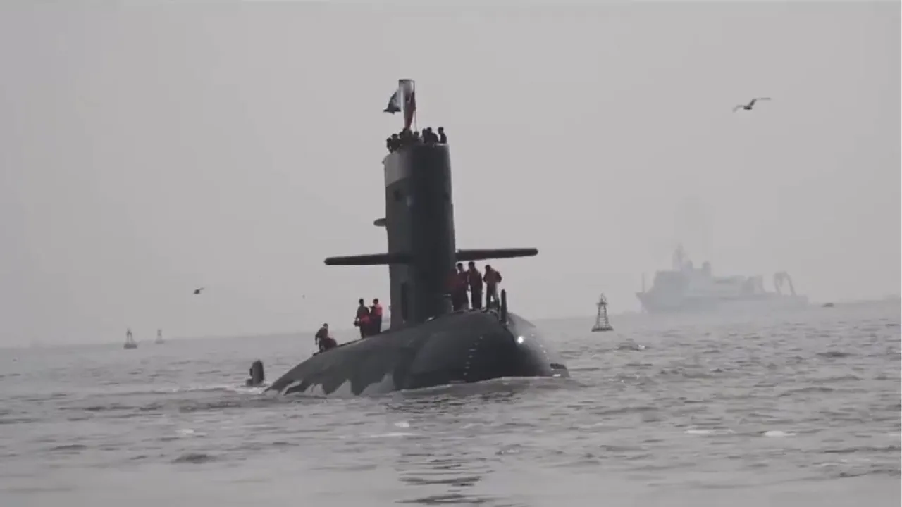  Representative image - These are weeklong drills in the Arabian Sea. On Saturday, the Chinese and Pakistani navies kicked off the exercise in the waters and airspace of the northern Arabian Sea at a naval base in Karachi.  Photograph:(X) 