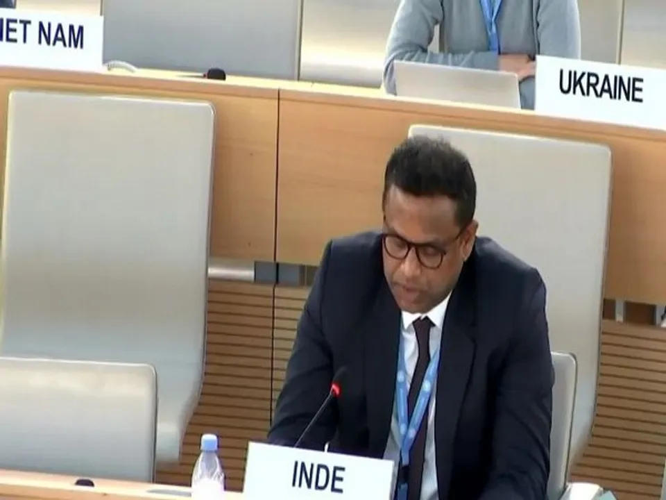  Indian diplomat Mohammed Hussain  Photograph:(ANI) 