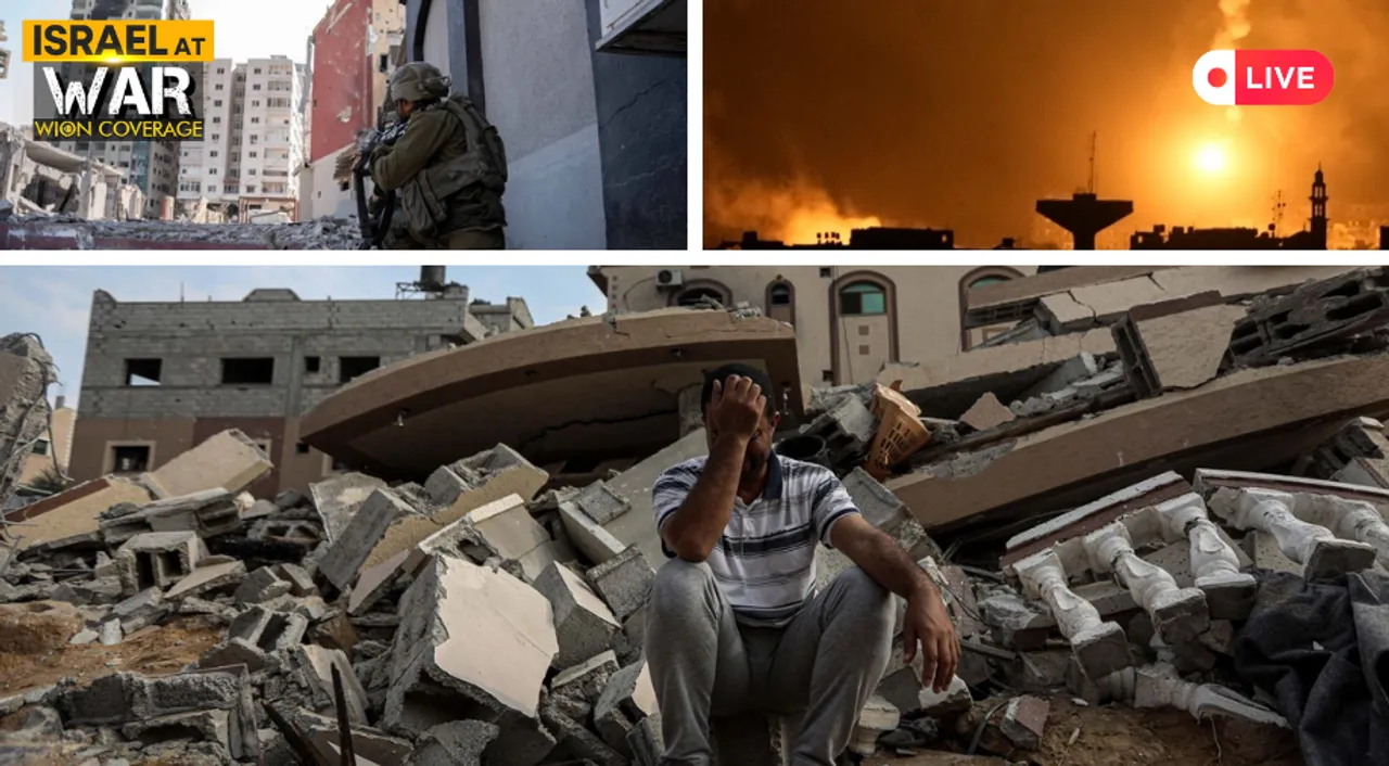  Israel-Hamas war: Here's a look at all the updates so far. Photograph:(AFP) 