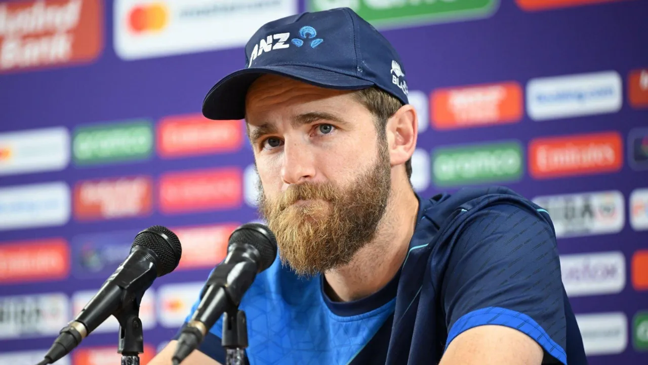  ODI World Cup 2023: Kane Williamson played down the pitch controversy Photograph:(X) 