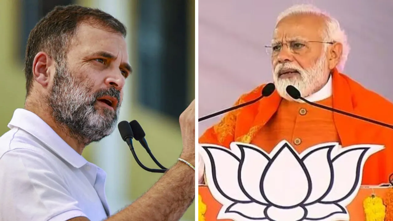  Rahul Gandhi and Narendra Modi  Photograph:(Agencies) 