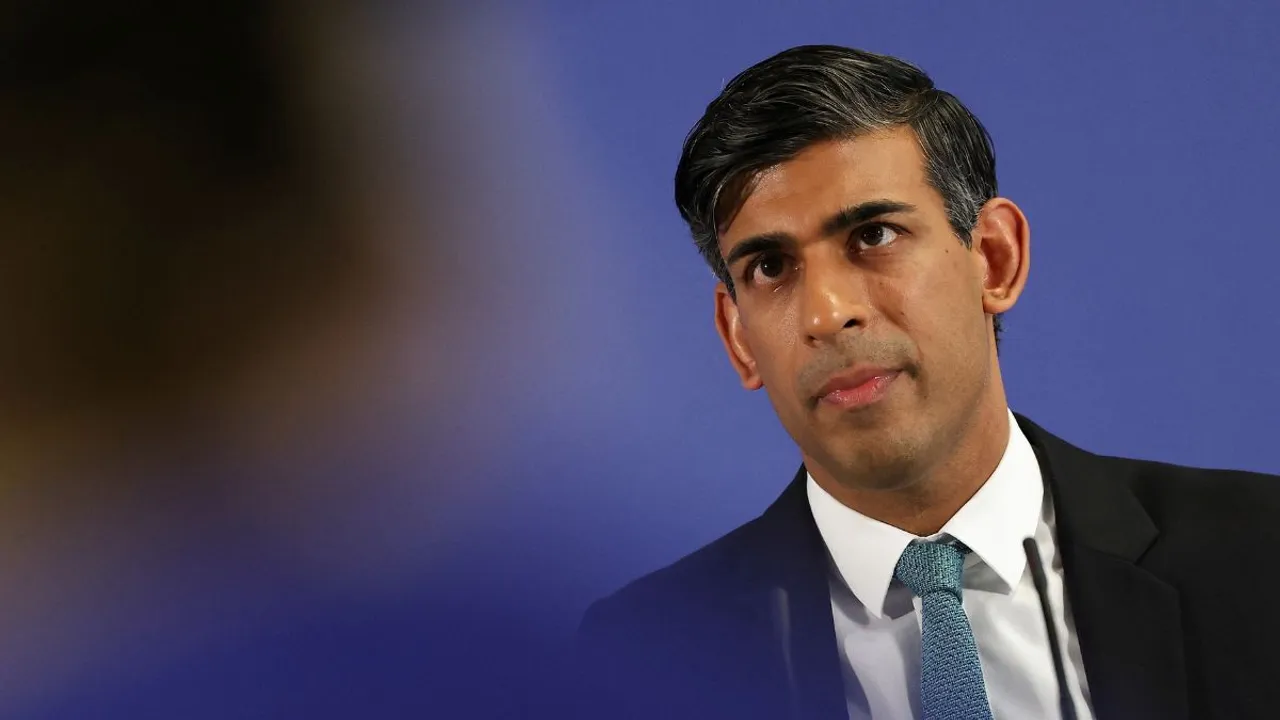  UK Prime Minister Rishi Sunak Photograph:(Reuters) 