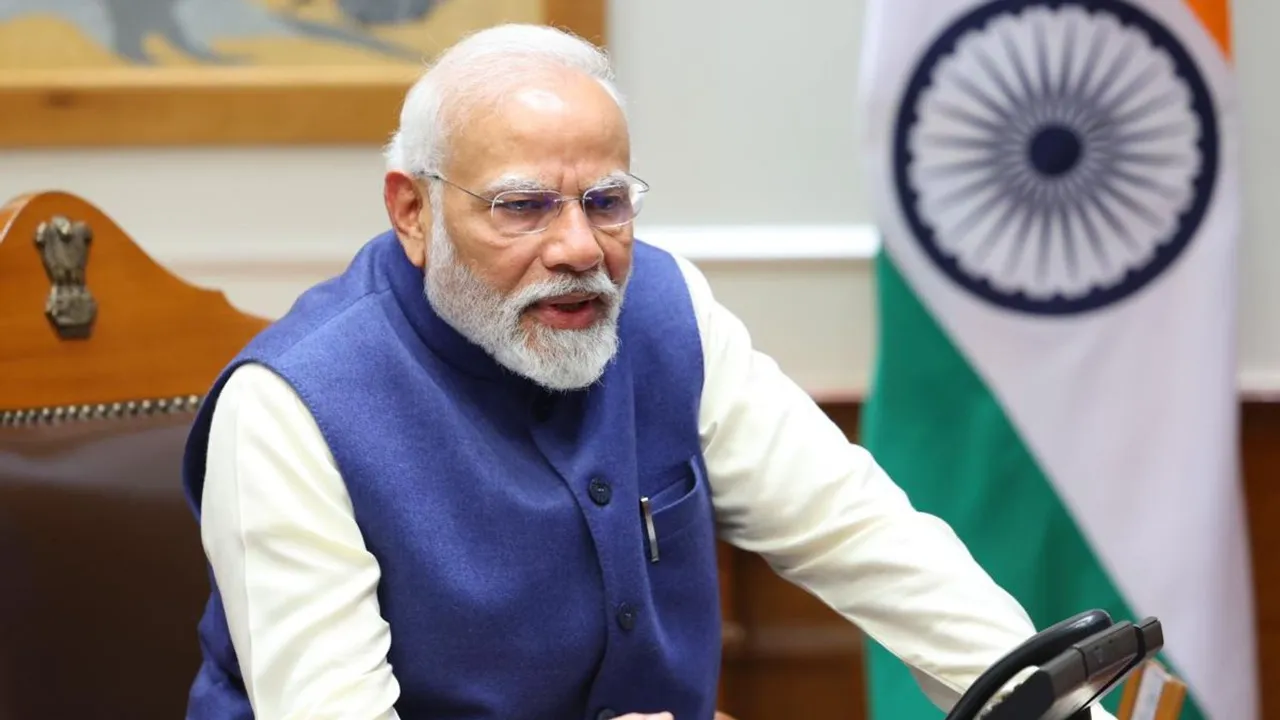  Indian Prime Minister Narendra Modi  Photograph:(X) 